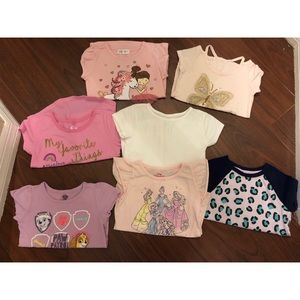 Toddler girl tshirt lot
